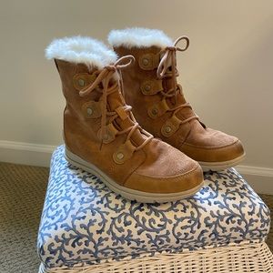 Sorel Explorer Joan Tan Boots